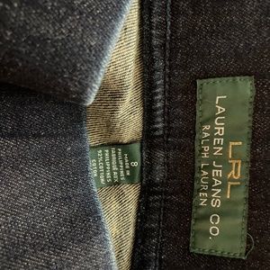 Ralph Lauren Blue Denim Jeans Size 8.